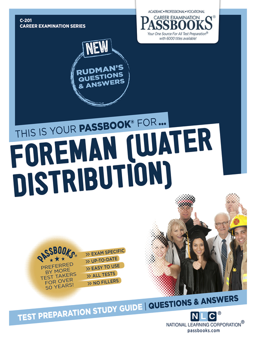 Title details for Foreman (Water Distribution) by National Learning Corporation - Available